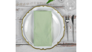 Napkin Sage Green rental Fresno-Armona, CA