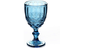 Glassware: Blue Vintage Goblets (Rack of 25) rental N. Virginia-DC, VA