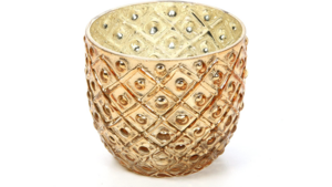 Gold Speckled Metallic Glass Votive rental N. Virginia-DC, VA