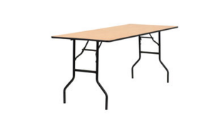 Banquet Table - 6' X 30" Long (SEATS 6) rental N. Virginia-DC, VA