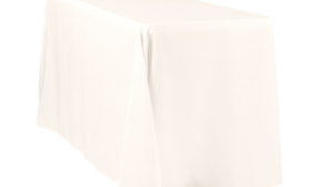 Linen Rectangular 90 x 108 Ivory rental Fresno-Armona, CA