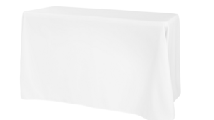 Linen Rectangular 90 x 108 White rental Fresno-Armona, CA