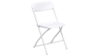 White Metal Folding Chair rental in N. Virginia-DC, VA