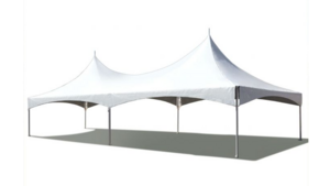 Canopy 20 x 40 White rental Fresno-Armona, CA