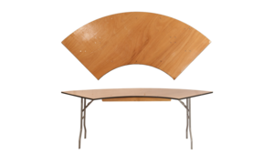 Tables: 5' Serpentine rental N. Virginia-DC, VA