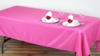 Linen Rectangular 60 x 102 Hot Pink rental in Fresno-Armona, CA