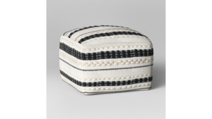 Black and White Pouf/Pillow rental N. Virginia-DC, VA