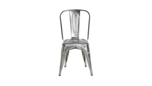 Industrial Cafe Chair, Gun Metal - Silver rental N. Virginia-DC, VA