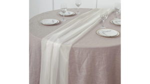 Table Scarf Ivory rental Fresno-Armona, CA