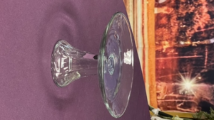 8 inch Clear Glass Cake Stand rental Fresno-Armona, CA