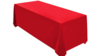 90 x 132 Table Drape Red rental in Fresno-Armona, CA