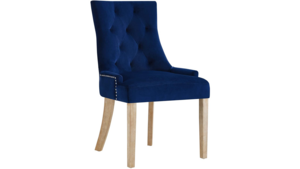 Navy Pose Tufted Velvet Chair (Quantity: 2) rental N. Virginia-DC, VA