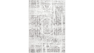 Arlena Vintage 6' Square Area Rug , Grey rental N. Virginia-DC, VA