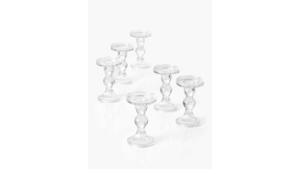 Clear Glass Pillar Holder rental N. Virginia-DC, VA