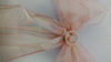 Chair Tie Organza Dusty Rose/Mauve rental in Fresno-Armona, CA