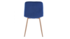 Blue Modern Mid-Century Velvet Chair (Quantity: 8) rental in N. Virginia-DC, VA