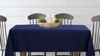 Linen Rectangular 60 x 102 Navy Blue rental in Fresno-Armona, CA