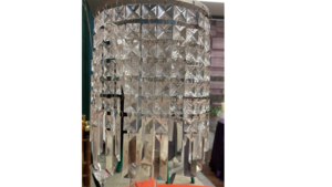 Glass Crystal Lamp Shade rental Fresno-Armona, CA