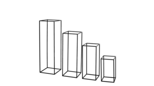 Black Metal Riser Pillar/Column rental N. Virginia-DC, VA