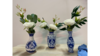 Vase: Blue and White Assorted Bud Vases rental in N. Virginia-DC, VA