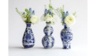 Vase: Blue and White Assorted Bud Vases rental in N. Virginia-DC, VA