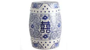 Chinoiserie: 18" Garden Stool rental N. Virginia-DC, VA