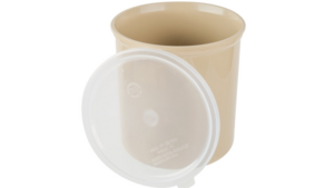 Catering Tan Crock w/ Lid rental Fresno-Armona, CA