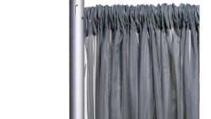 Grey/Silver Sheer Voile 12FT Long rental N. Virginia-DC, VA
