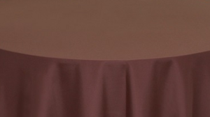 Standard Linen: 90" Round - Chocolate/Brown rental N. Virginia-DC, VA