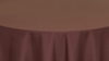 Standard Linen: 90" Round - Chocolate/Brown rental in N. Virginia-DC, VA