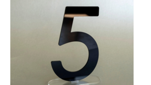 Black Mirror Acrylic Table Numbers rental N. Virginia-DC, VA