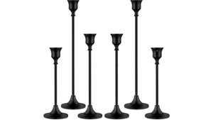 Black Candlestick Holders rental N. Virginia-DC, VA