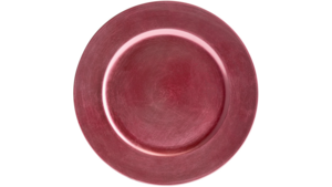 Charger: Pink 13" diam. rental N. Virginia-DC, VA