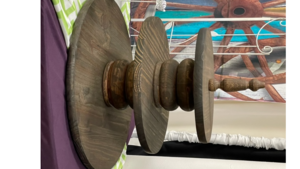 Cake stand 3- tiered wood cup cake stand rental Fresno-Armona, CA