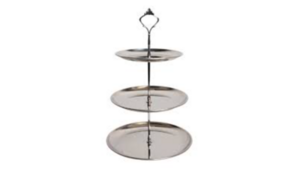 Silver 3 Tiered 14" Serving Tray rental N. Virginia-DC, VA