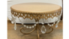 Cake Stand 12 inch w/ jewels Gold tone rental in Fresno-Armona, CA