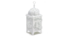 Lantern: Small White Moroccan Style 10" Tall rental in N. Virginia-DC, VA