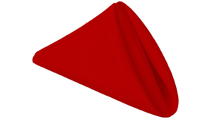 Napkin: 20"x20" - Red rental N. Virginia-DC, VA