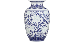 Vase: Blue and White Porcelain Vase rental N. Virginia-DC, VA