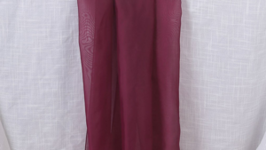 Table Runner Chiffon Burgundy rental Fresno-Armona, CA
