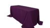 90 x 132 Table Drape Eggplant rental in Fresno-Armona, CA