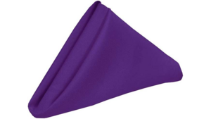 Napkin: 20"x20" - Purple rental N. Virginia-DC, VA