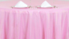 90 x 132 Table Drape Pastel Pink rental in Fresno-Armona, CA