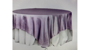 90 x 90 Overlay Satin Lilac rental Fresno-Armona, CA
