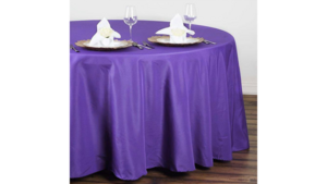 120 Round Purple rental Fresno-Armona, CA