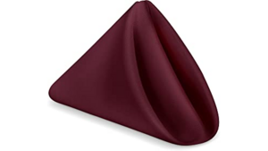 Napkin: 20"x20" - Burgundy rental N. Virginia-DC, VA