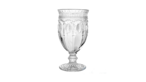 Glassware: Clear Vintage Goblet rental N. Virginia-DC, VA