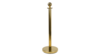 Stanchion Stand Ball top Post - Gold rental in N. Virginia-DC, VA