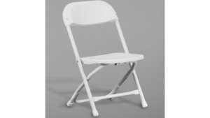 Seating Kid Folding Chair Wedding White rental Fresno-Armona, CA
