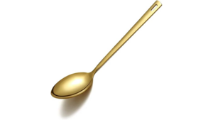 Serveware: Solid Serving Spoon - Gold rental N. Virginia-DC, VA